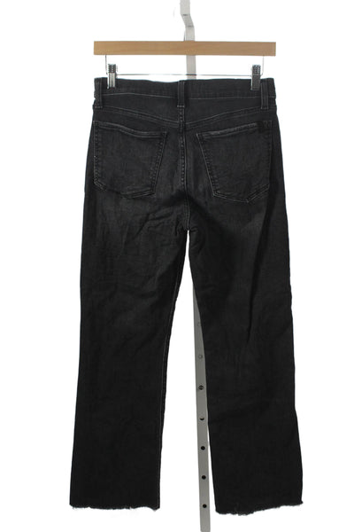 Joes Womens Jeans Black Denim High Rise Inseam 24 Size 26