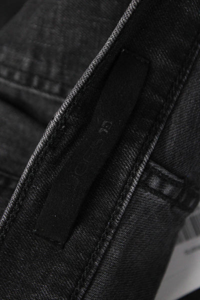 Joes Womens Jeans Black Denim High Rise Inseam 24 Size 26