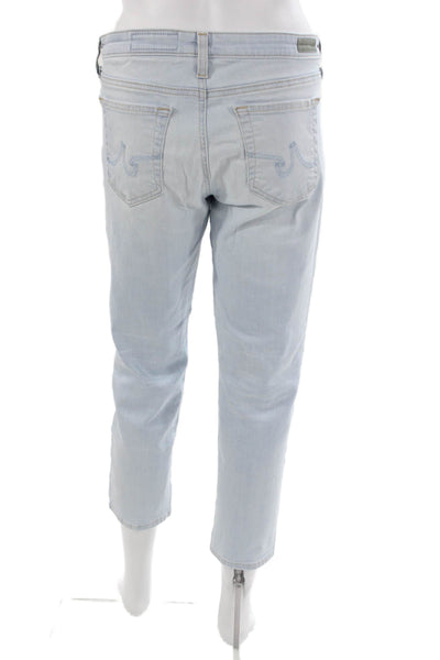 AG Adriano Goldschmied Women Blue Cropped Jeans Size 32
