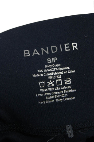 Bandier Womens Ankle Leggings Blue Size S