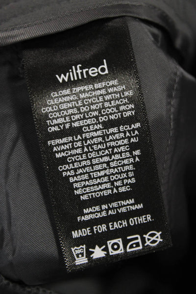Wilfred Women Cargo Pants Gray Size 8