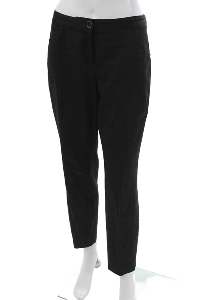 Ted Baker London Womens Black Dress Pants Wool Size 1