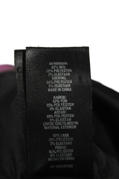 Ted Baker London Womens Black Dress Pants Wool Size 1