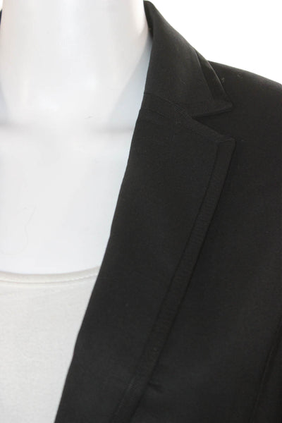 Ted Baker London Womens Black Pantsuit Blazer Button Long Sleeve Size 1