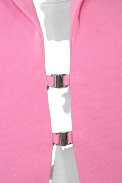 Zara Women Basic Sleeveless Vest Pink Size S
