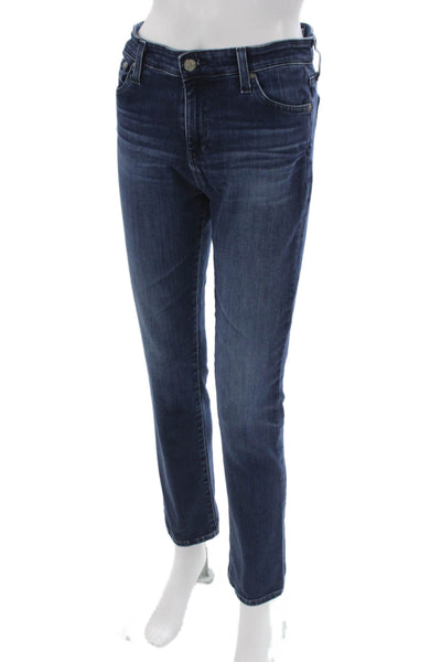 AG-ED Denim Women Straight Jeans Blue Size 28