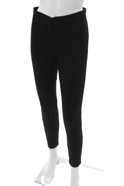 J Crew Women Ankle Pants Black Petite 75% Viscose Size PM