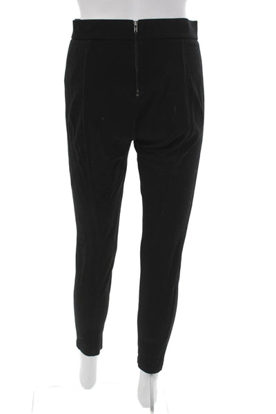 J Crew Women Ankle Pants Black Petite 75% Viscose Size PM