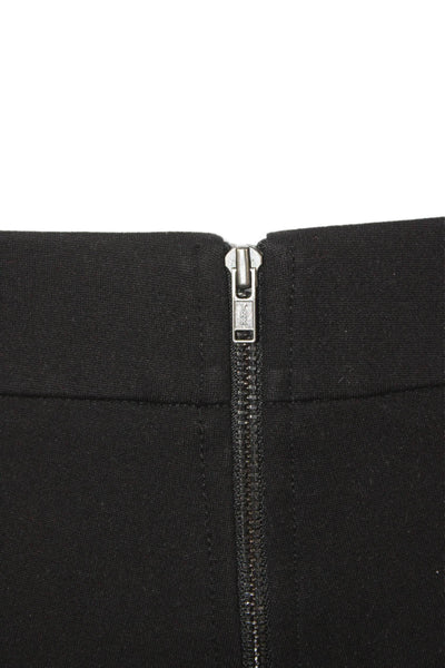 J Crew Women Ankle Pants Black Petite 75% Viscose Size PM