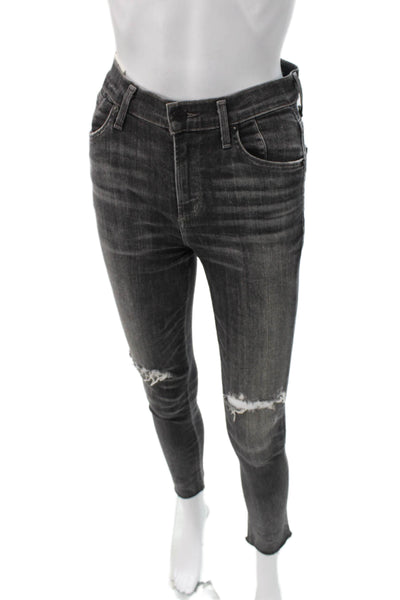 Citizens of Humanity Women Skinny Gray Jeans Size 26