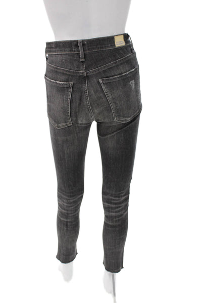 Citizens of Humanity Women Skinny Gray Jeans Size 26