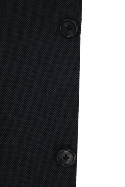Hart Schaffner Marx Mens Blazer Gray Button Size 46