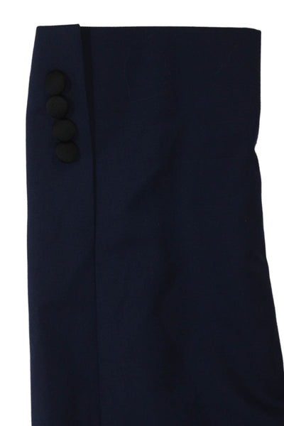 Calvin Klein Mens Tuxedo Jacket Blue Wool Button Solid Size 42