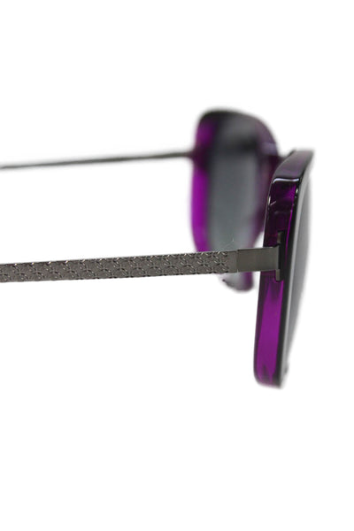 Nicole Miller Womens Rachel Classic Oversized Square Sunglasses Black