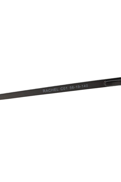 Nicole Miller Womens Rachel Classic Oversized Square Sunglasses Black