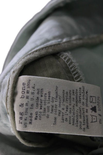 Rag & Bone Jean Womens Chino Pants Green Size 26