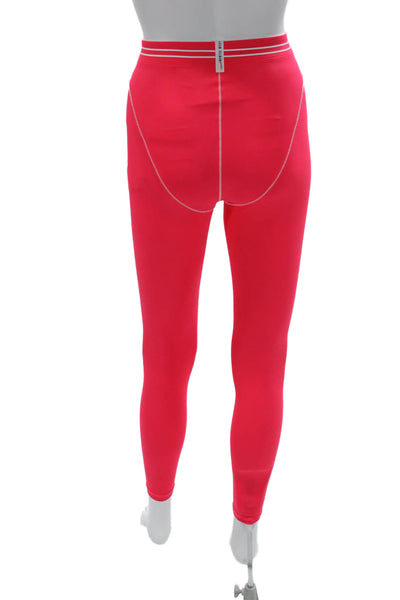 Adam Selman Womens Compression Pink Leggings 78% Recycled Nylon Size XS