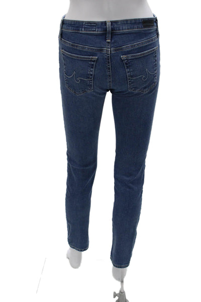 AG Adriano Goldschmied Womens Skinny Jeans Blue Size 26