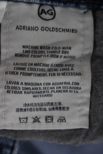 AG Adriano Goldschmied Womens Skinny Jeans Blue Size 26