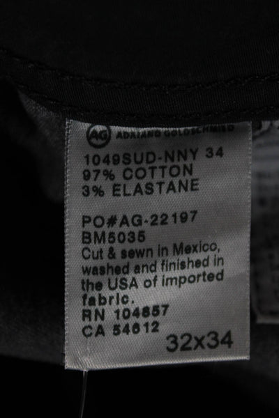 AG Adriano Goldschmied Mens Chino Pants Blue Size 32