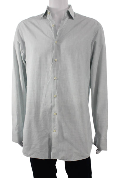 Charles Tyrwhitt Mens Dress Shirt Check Multicolor Cotton Size 16.5