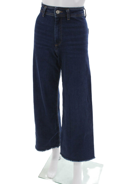 Rag & Bone Womens Skinny Jeans Blue High Rise Cotton Blend Size 24