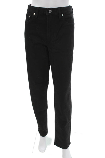Everlane Mens Tapered Black Jeans Mid Rise Cotton Blend Size 32