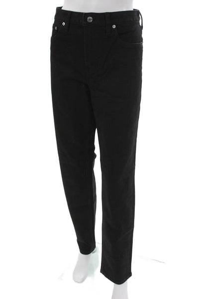 Everlane Mens Tapered Black Jeans Mid Rise Cotton Blend Size 32