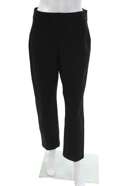 Spanx Womens Dress Pants Black Pull On Rayon Blend Size M