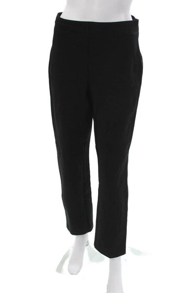 Spanx Womens Dress Pants Black Pull On Rayon Blend Size M