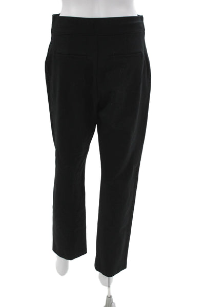 Spanx Womens Dress Pants Black Pull On Rayon Blend Size M