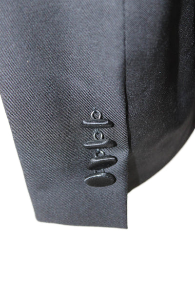Boss Hugo Boss Mens Black Tuxedo Jacket Virgin Wool Size 42