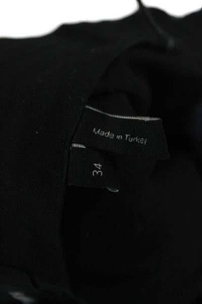 Theory Mens Dress Pants Blue Check Virgin Wool Zip Size 34