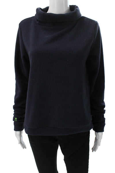 Dudley Stephens Womens Pullover Cowl Neck Blue Size M