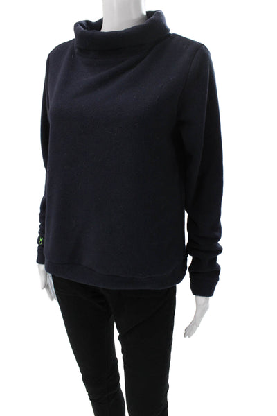 Dudley Stephens Womens Pullover Cowl Neck Blue Size M