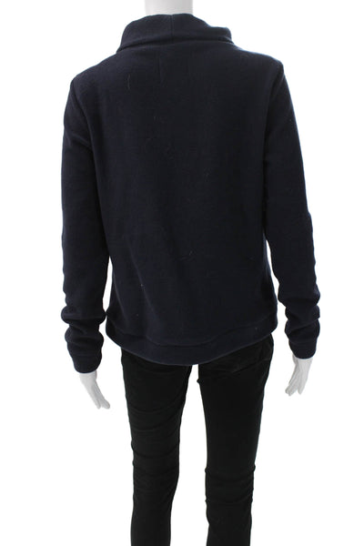 Dudley Stephens Womens Pullover Cowl Neck Blue Size M