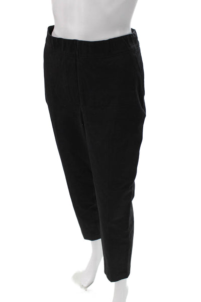 Spanx Women Ankle Pants Black Pull On Size M