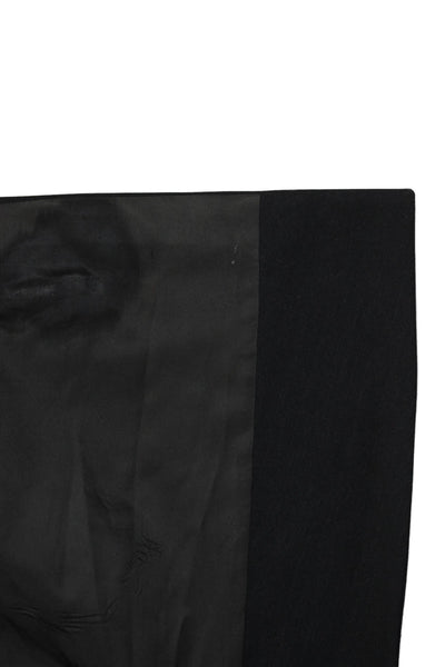 Joseph & Feiss Mens Blazer Suit Jacket Black Wool Button Size 44