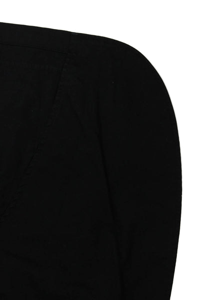 Polo Ralph Lauren Mens Black Cotton Blazer Button Size 42