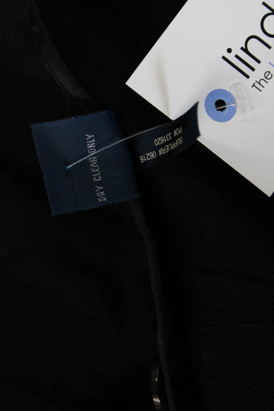 Polo Ralph Lauren Mens Black Cotton Blazer Button Size 42