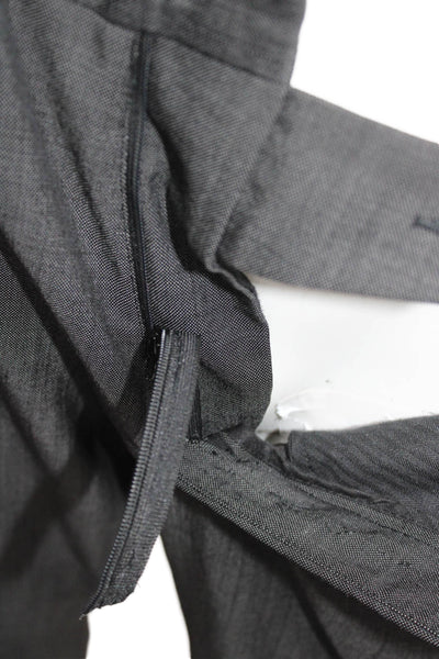John Varvatos Star USA Mens Dress Pants Gray Wool Size 35