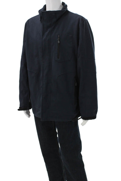 Calvin Klein Mens Blue Windbreaker Size L