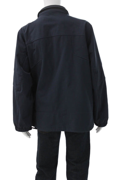 Calvin Klein Mens Blue Windbreaker Size L