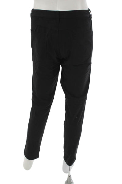 Lululemon Mens Black Polyester Pants Size 35