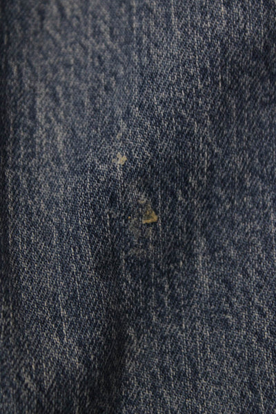 Levis Mens Tapered Blue Jeans Cotton Blend Mid Rise Size 32