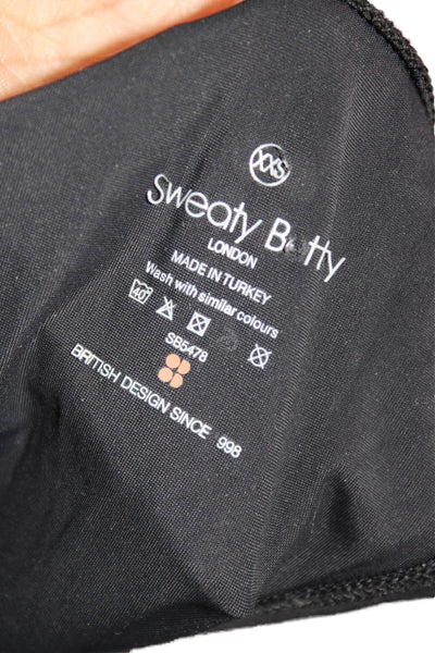 Sweaty Betty Womens Tank Dress Black High Neck Mid Calf Polyester Size 2XS