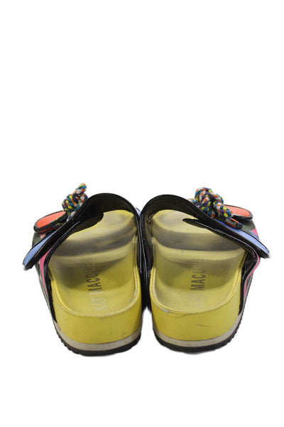 Kat Maconie Womens Colorblock Slides Multicolor Size 9