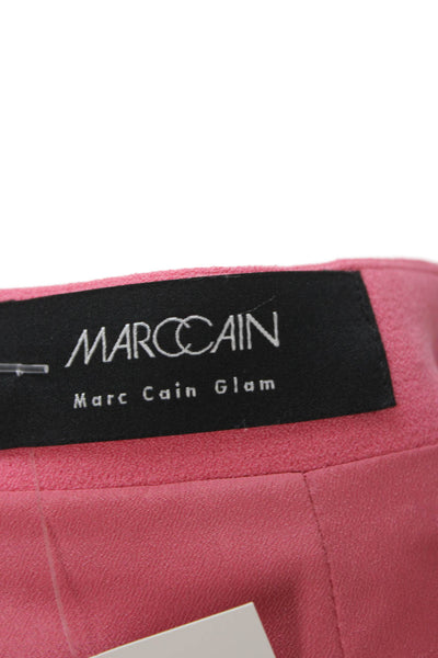Marc Cain Womens Straight Pencil Skirt Pink Knee Length Size 8