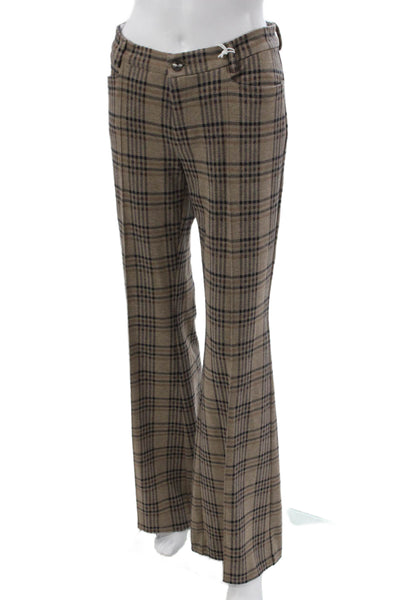 Mac Jeans Womens Beige Viscose Dress Pants Button Closure Size 6