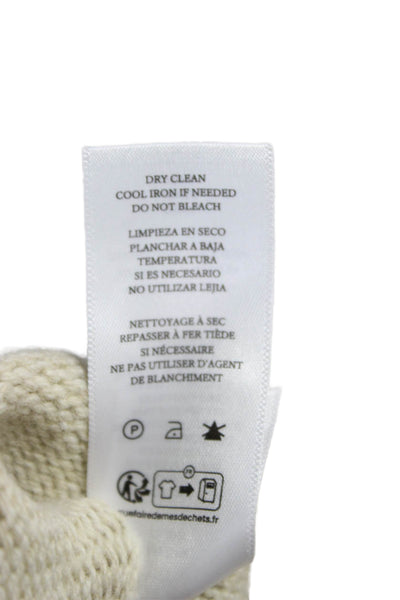 Mac Jeans Womens Beige Viscose Dress Pants Button Closure Size 6